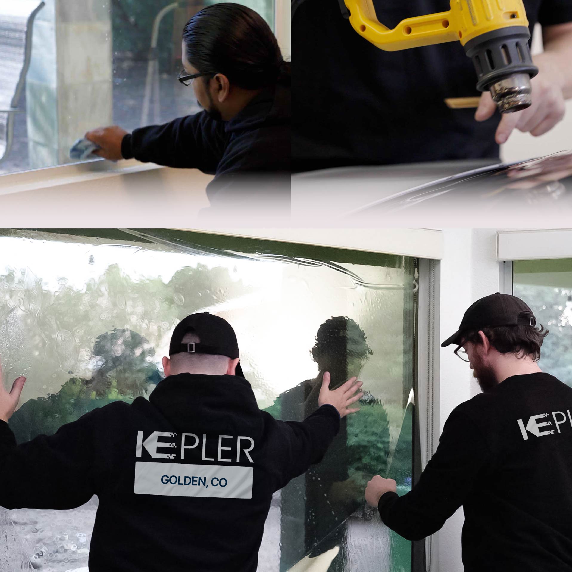Kepler Specialist Performing Commercial Window Tinting in Golden Golden
