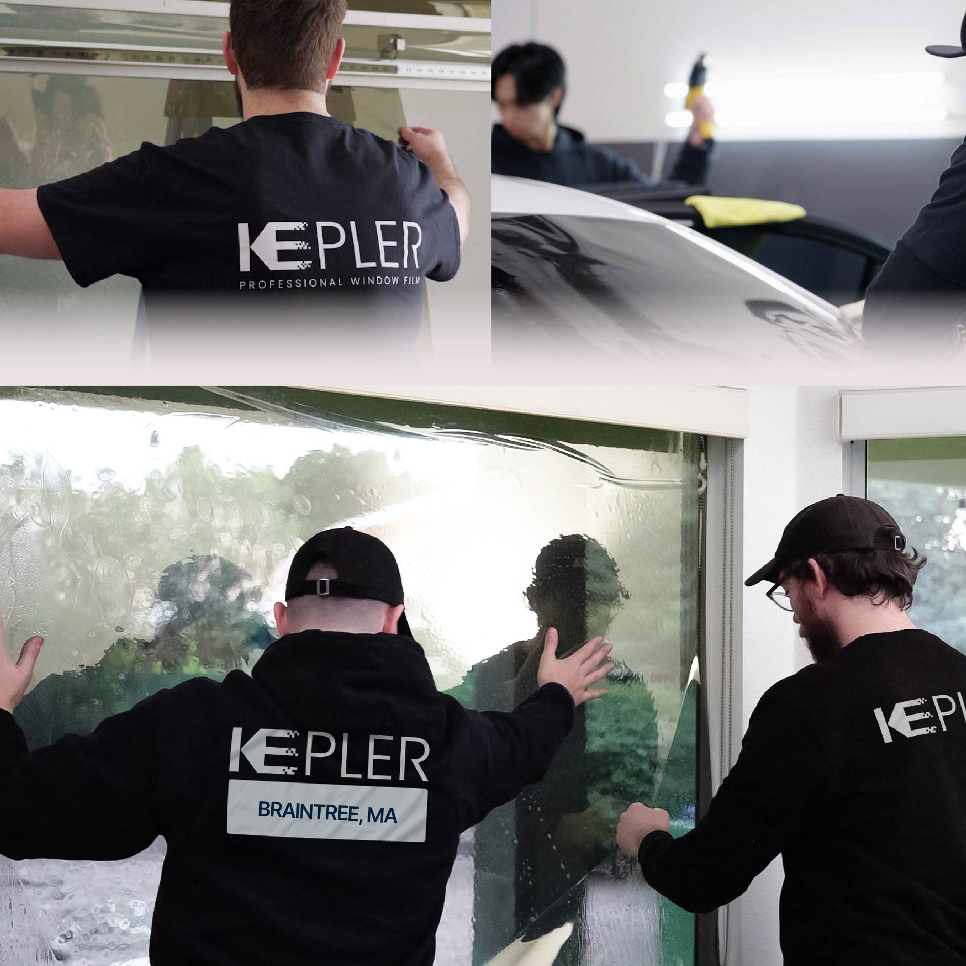 Kepler Specialist Performing Commercial Window Tinting in Braintree Braintree
