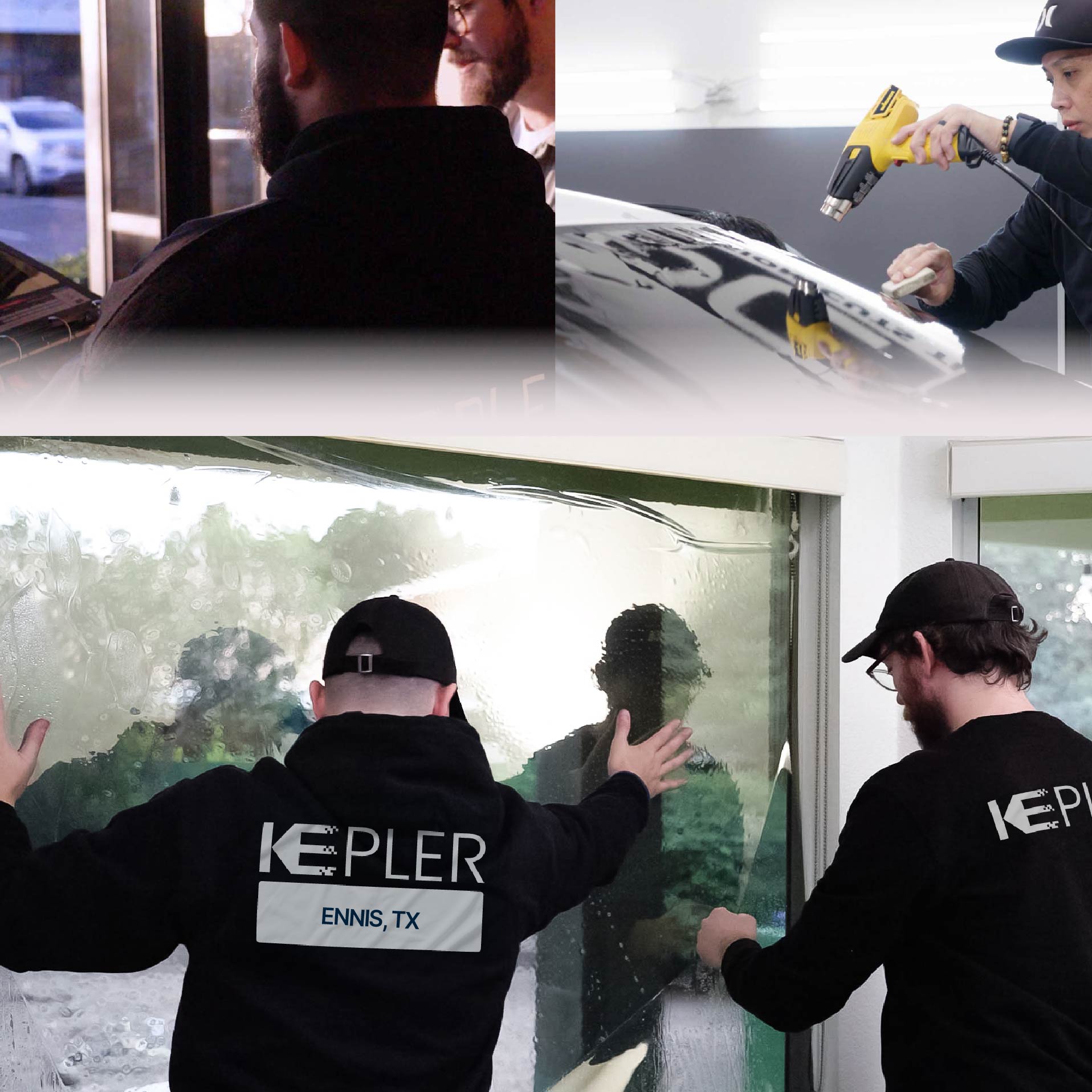 Kepler Specialist Performing Commercial Window Tinting in Ennis Ennis