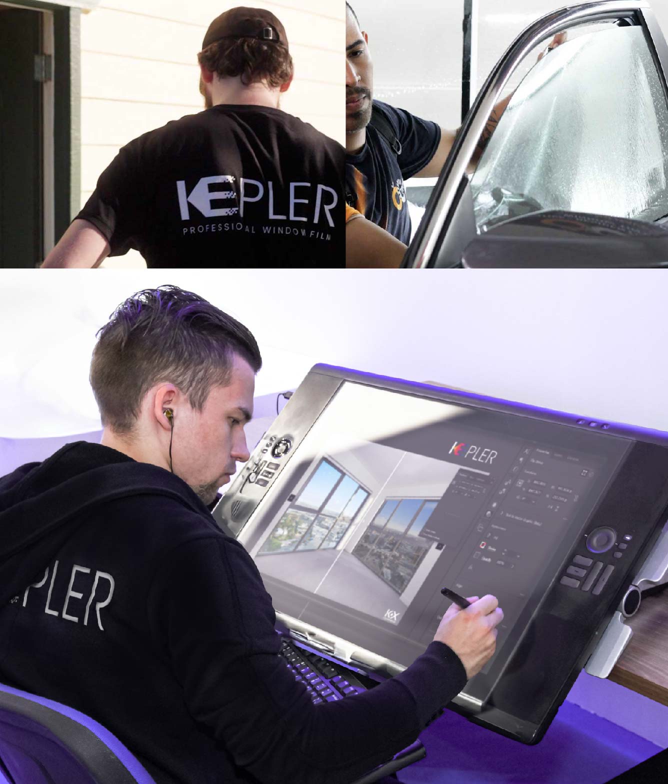 Kepler Specialist Performing Commercial Window Tinting in Brookfield Brookfield