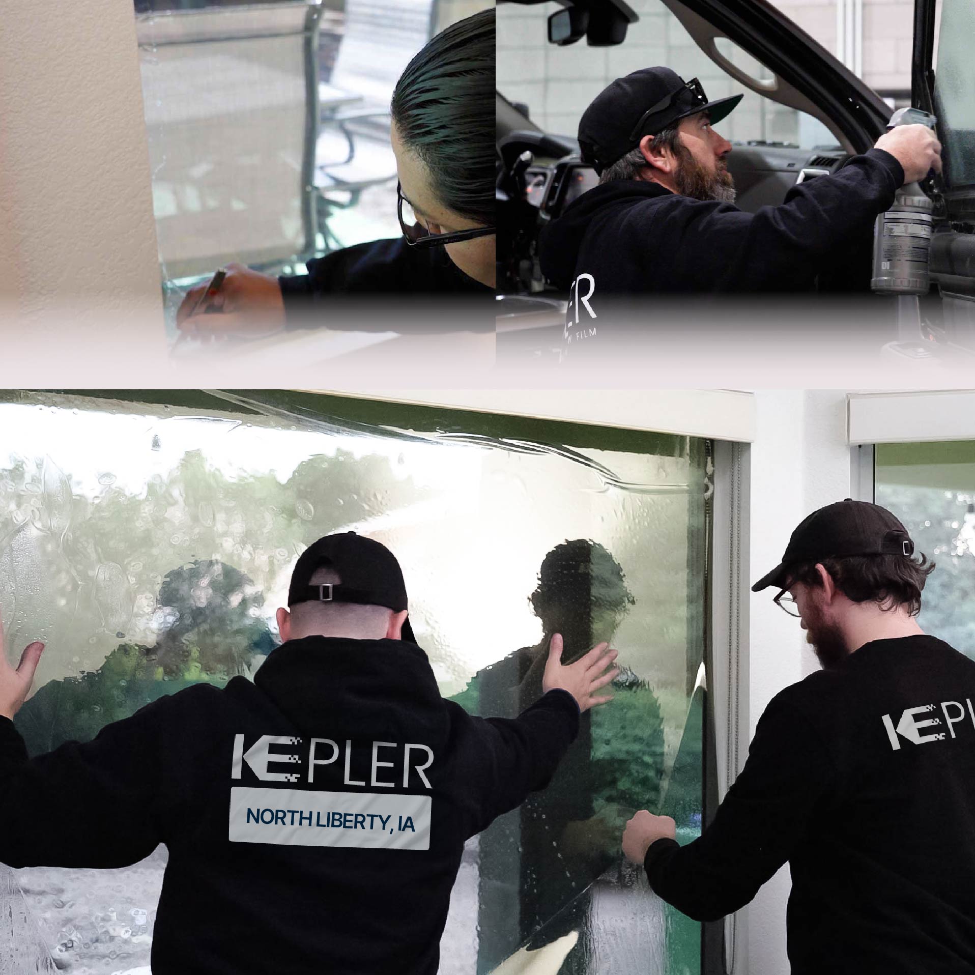 Kepler Specialist Performing Commercial Window Tinting in North Liberty North Liberty