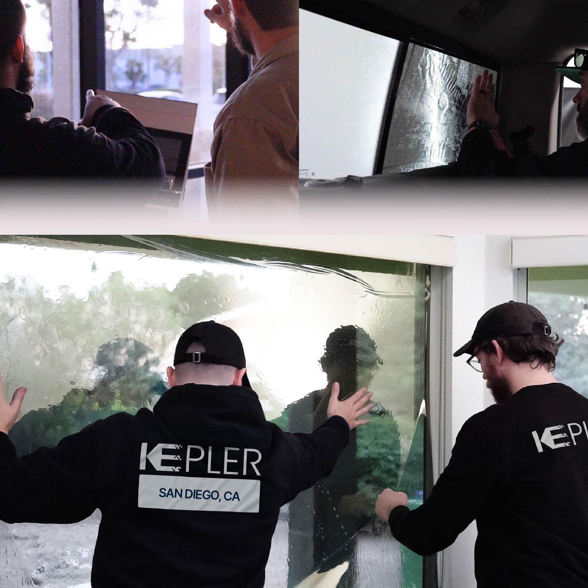 Kepler Specialist Performing Commercial Window Tinting in San Diego San Diego