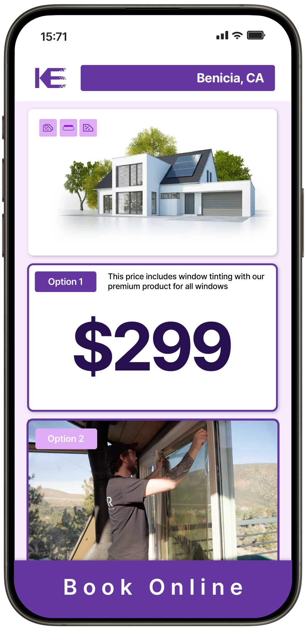 View Affordable Home Window Tinting Rates in Benicia, California