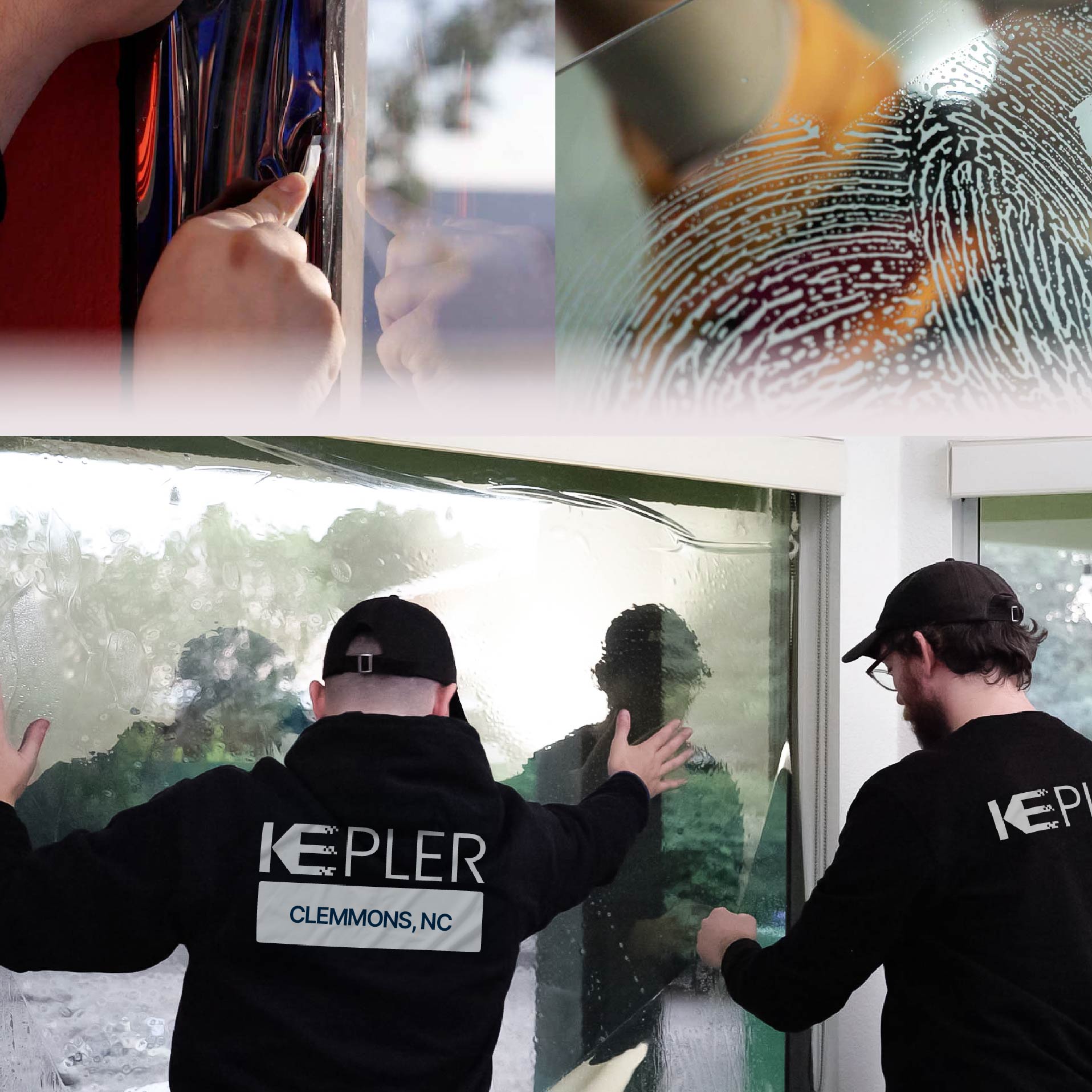 Kepler Specialist Performing Commercial Window Tinting in Clemmons Clemmons