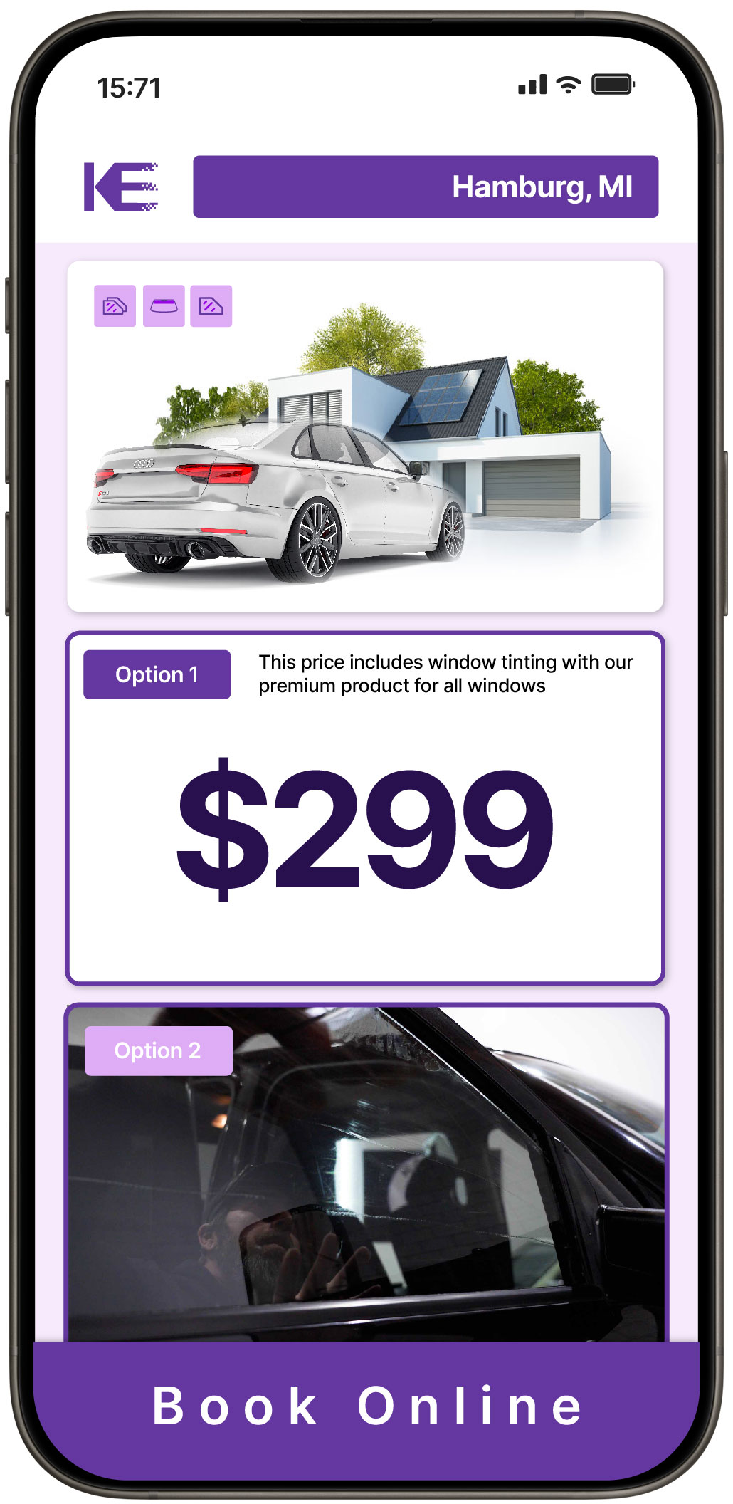 View Competitive Window Tinting Prices in Hamburg, Michigan