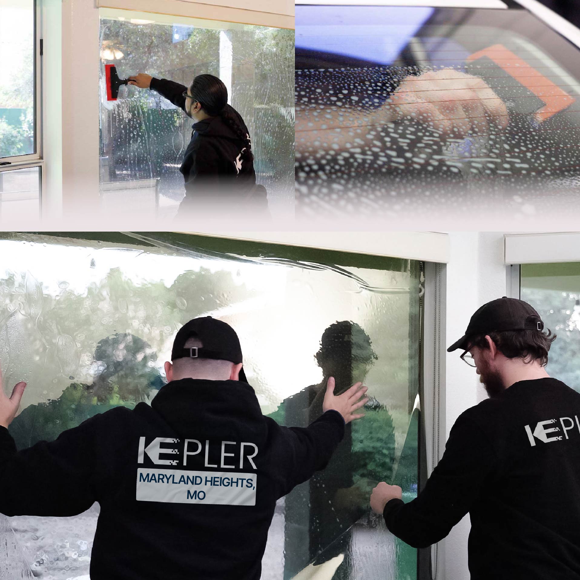 Kepler Specialist Performing Commercial Window Tinting in Maryland Heights Maryland Heights