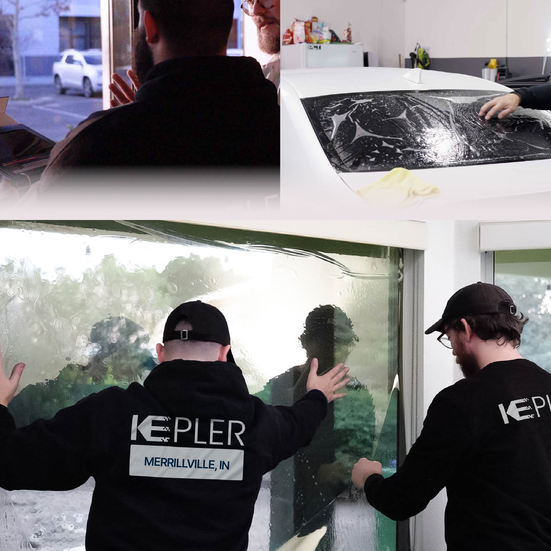 Kepler Specialist Performing Commercial Window Tinting in Merrillville Merrillville