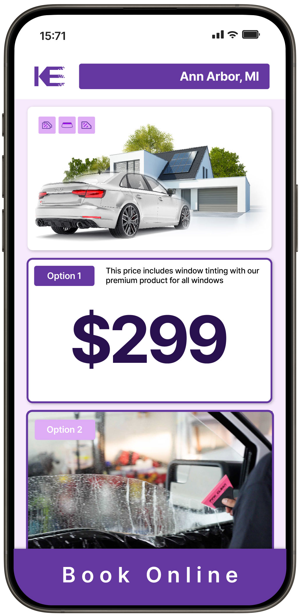 View Competitive Window Tinting Prices in Ann Arbor, Michigan