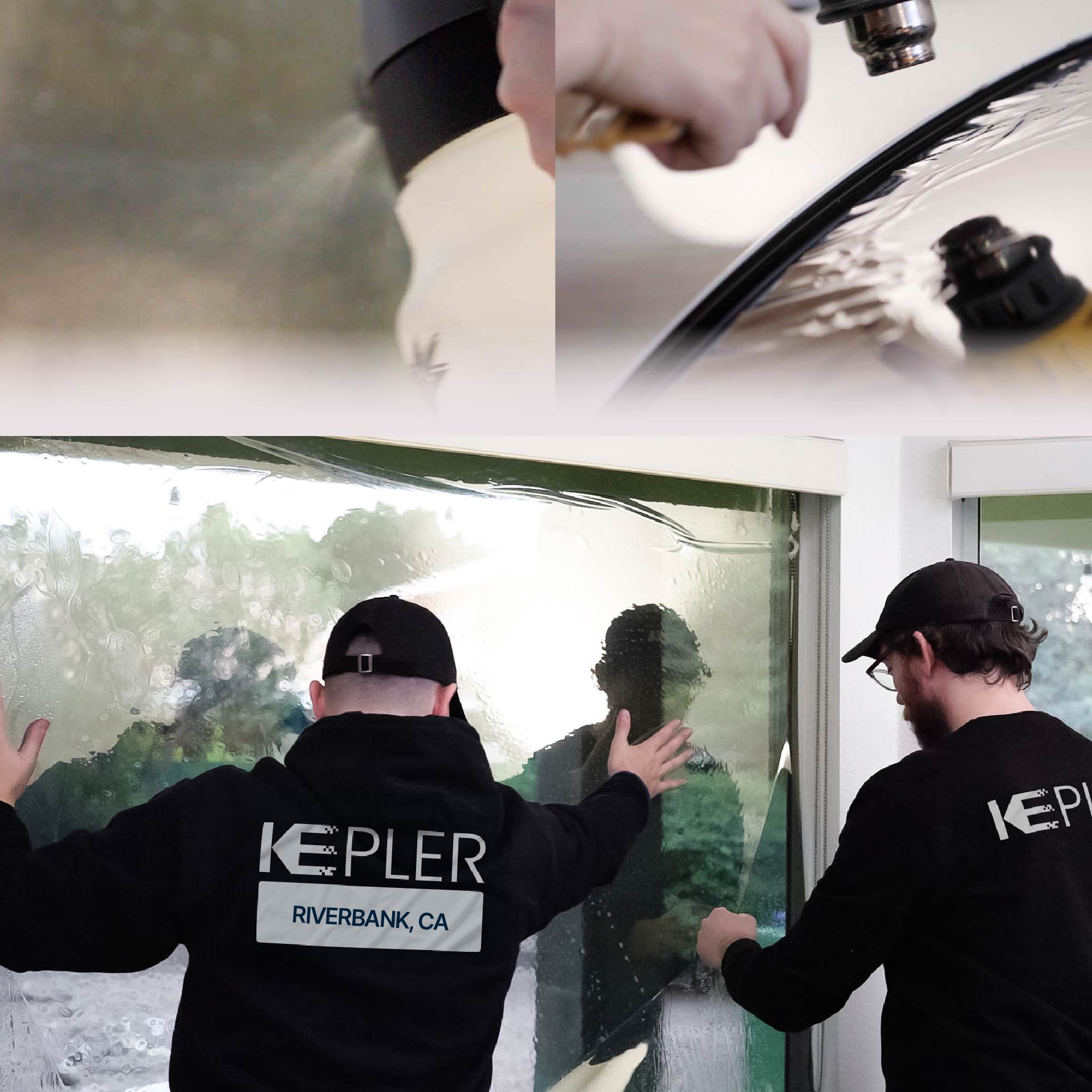 Kepler Specialist Performing Commercial Window Tinting in Riverbank Riverbank