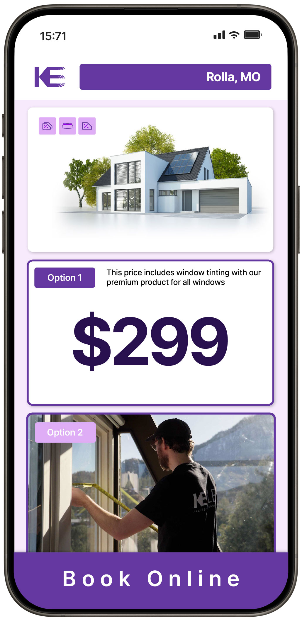 View Reasonable Home Window Tinting Rates in Rolla, Missouri