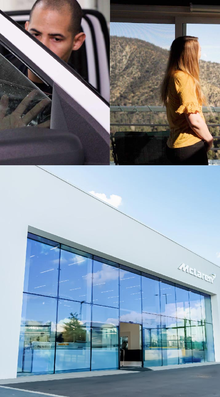 Kepler Automotive Shop Front Tinted with Window Film in Kaysville, Utah