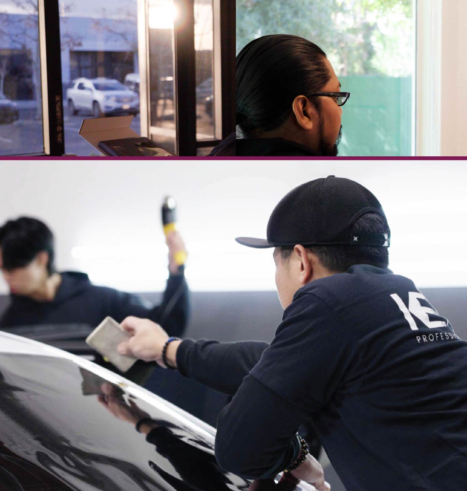 Car Window Tinting Specialists at Work in Massachusetts
