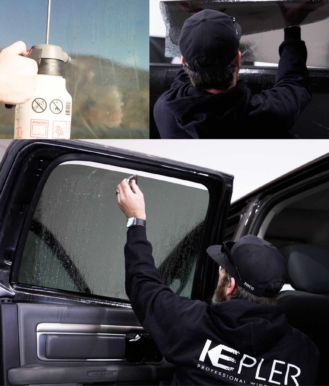 Kepler Window Tinting Specialists at Work in Essex, Maryland