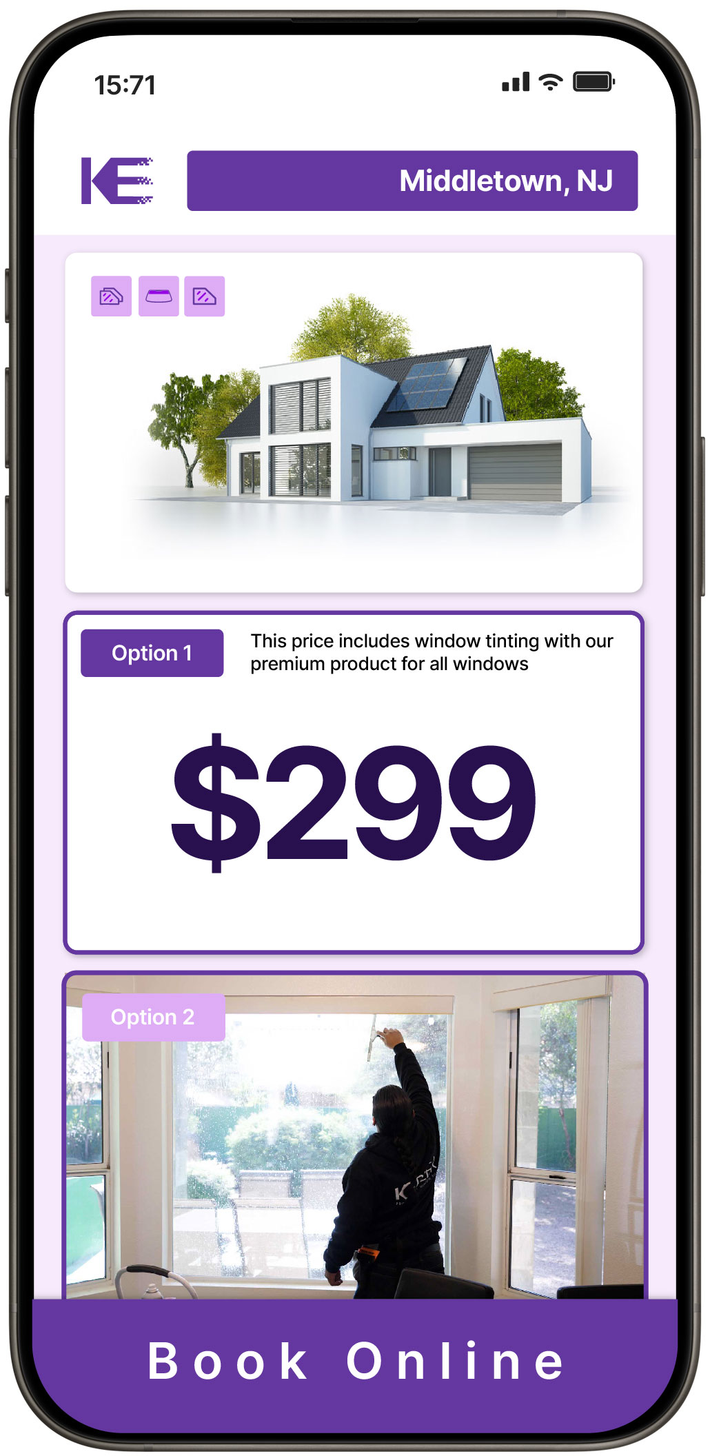 View Affordable Home Window Tinting Prices in Middletown, New Jersey