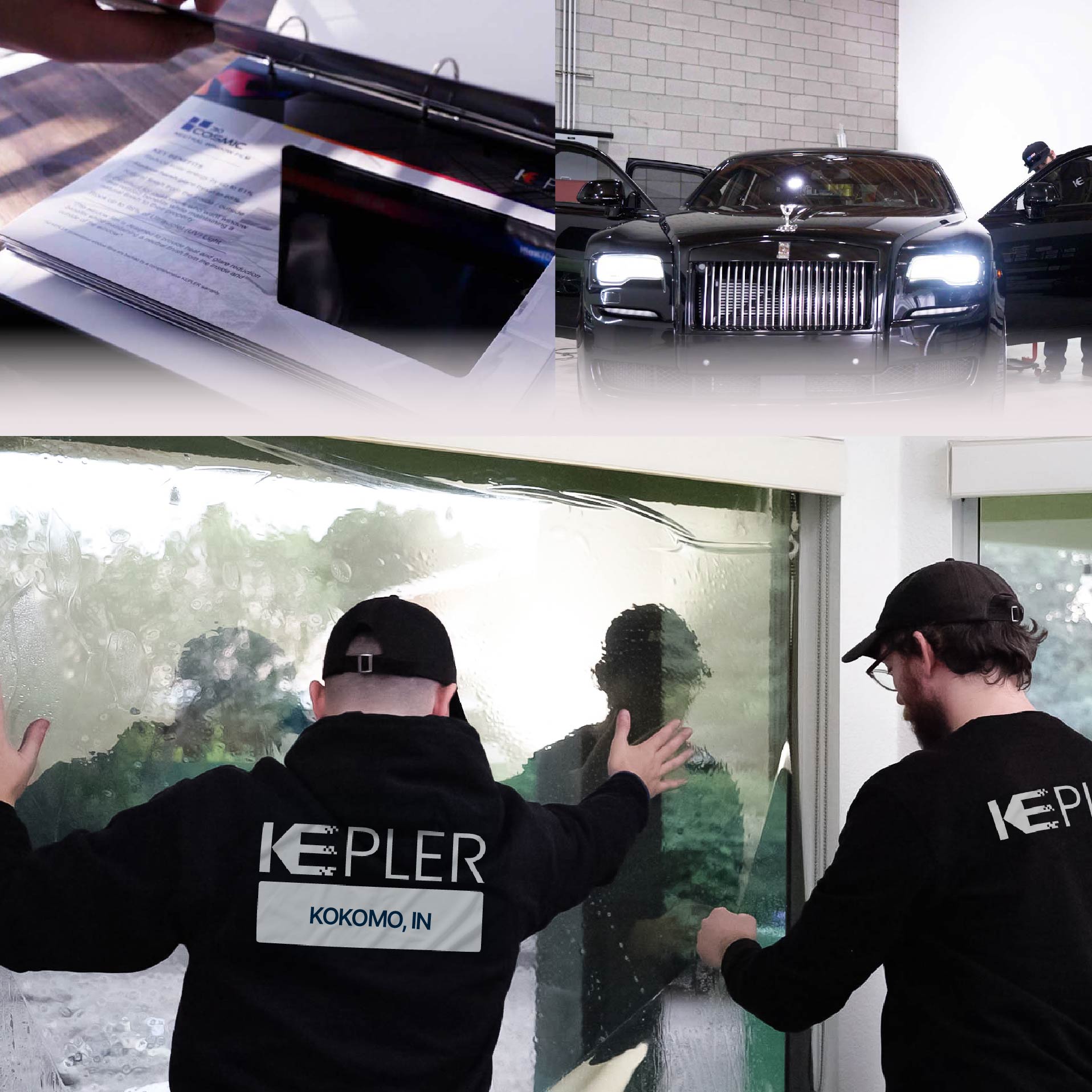 Kepler Specialist Performing Commercial Window Tinting in Kokomo Kokomo