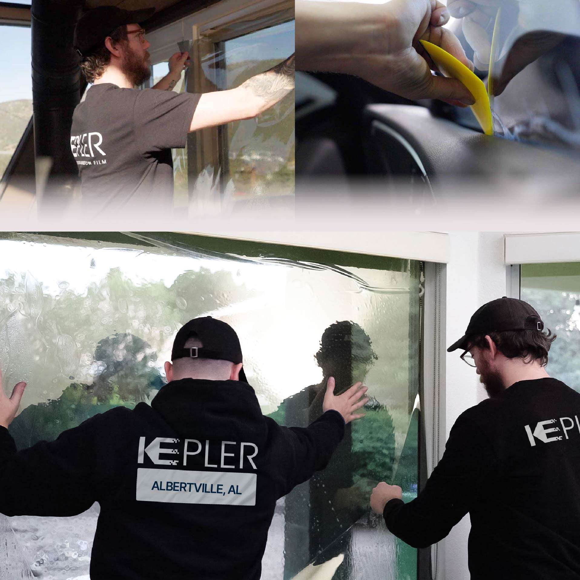 Kepler Specialist Performing Commercial Window Tinting in Albertville Albertville