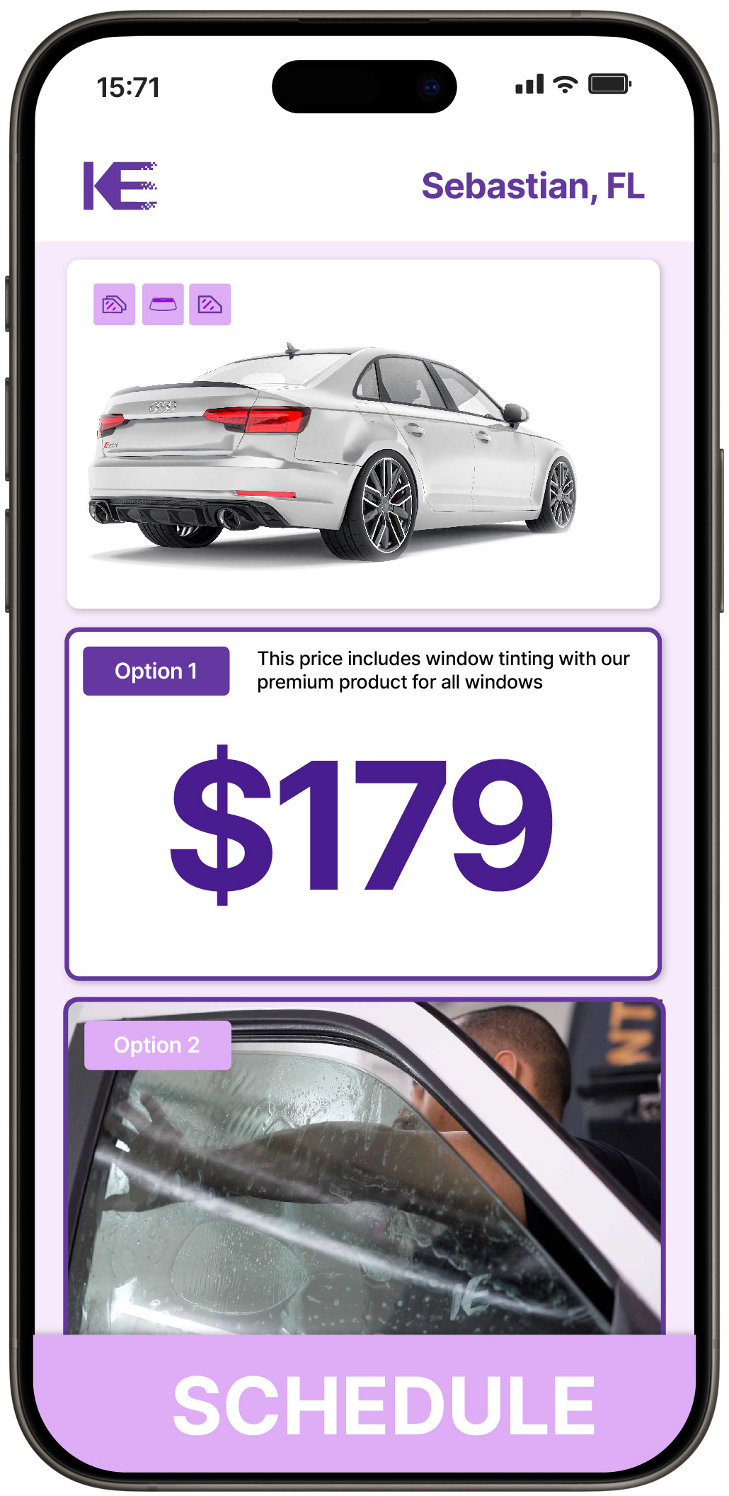 View Competitive Car Window Tinting Costs in Sebastian, Florida