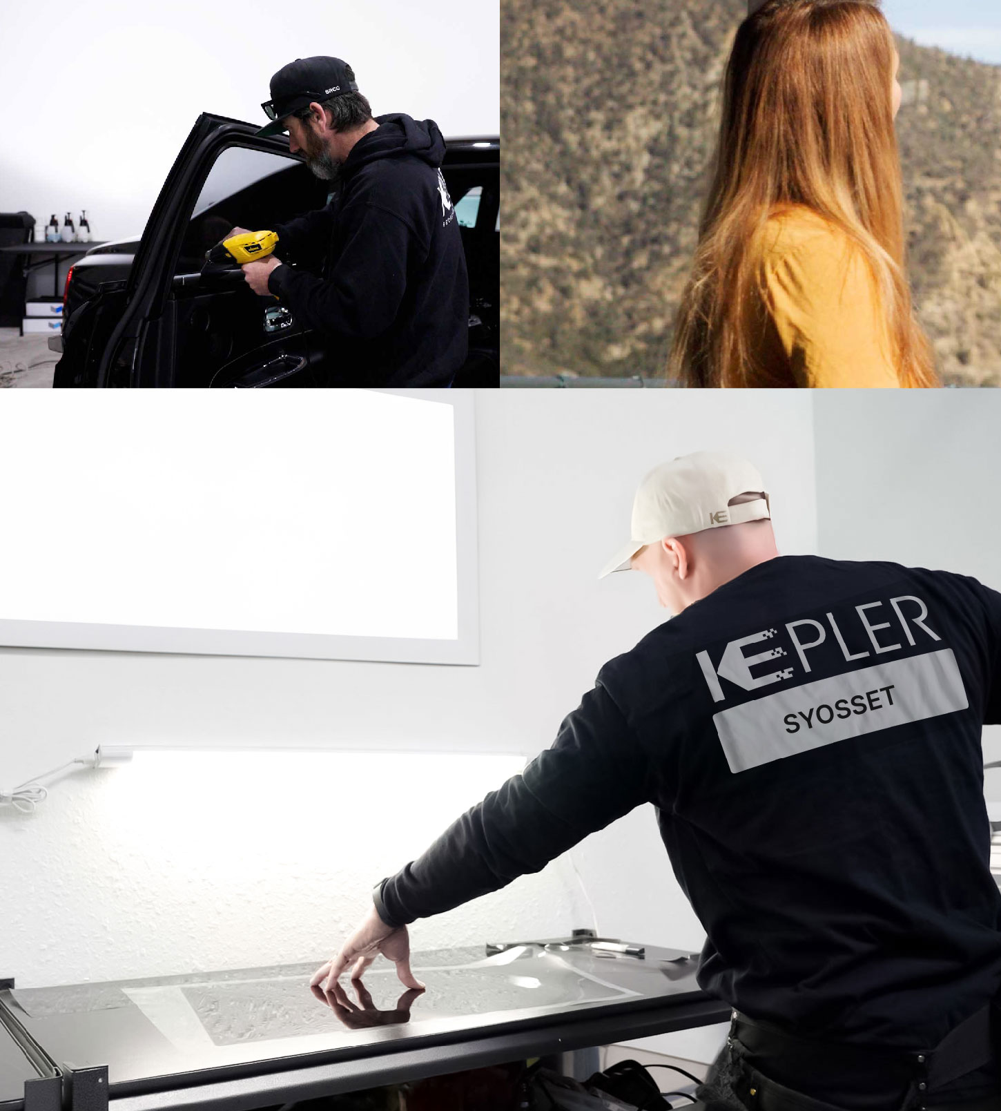 Window Tinting Specialist Cutting Film in Syosset, New York
