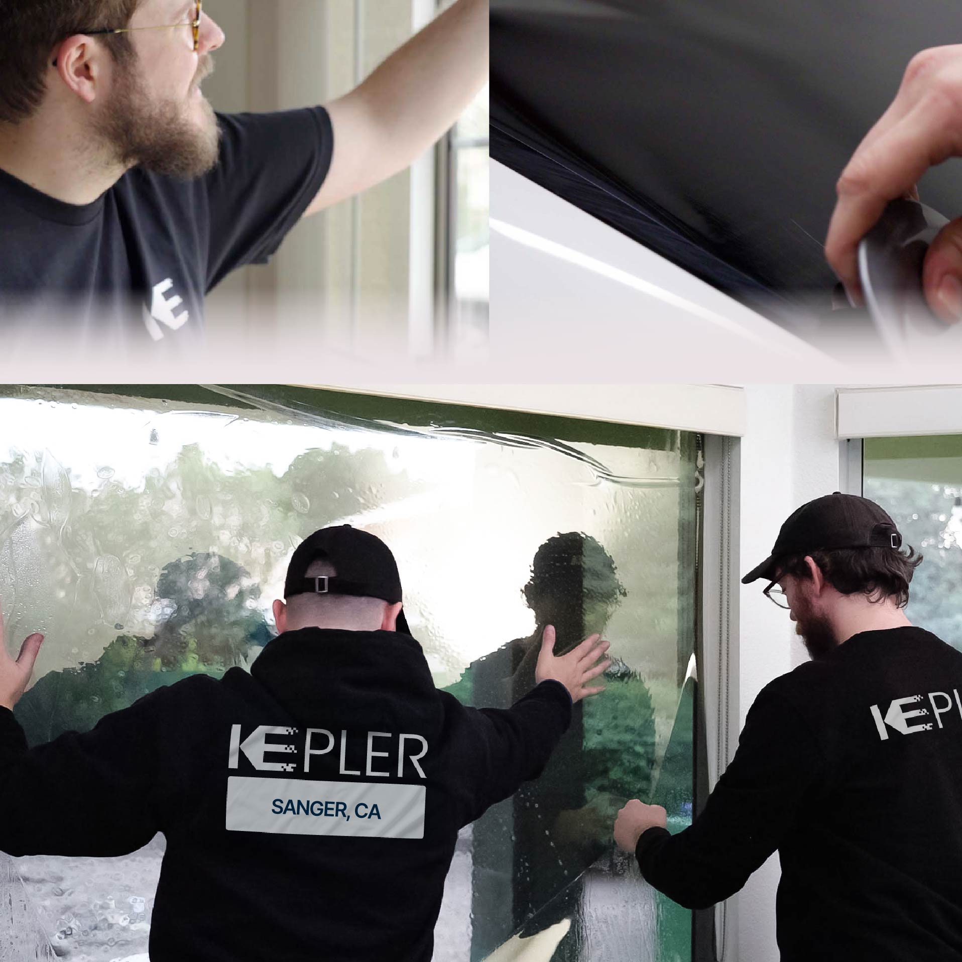 Kepler Specialist Performing Commercial Window Tinting in Sanger Sanger