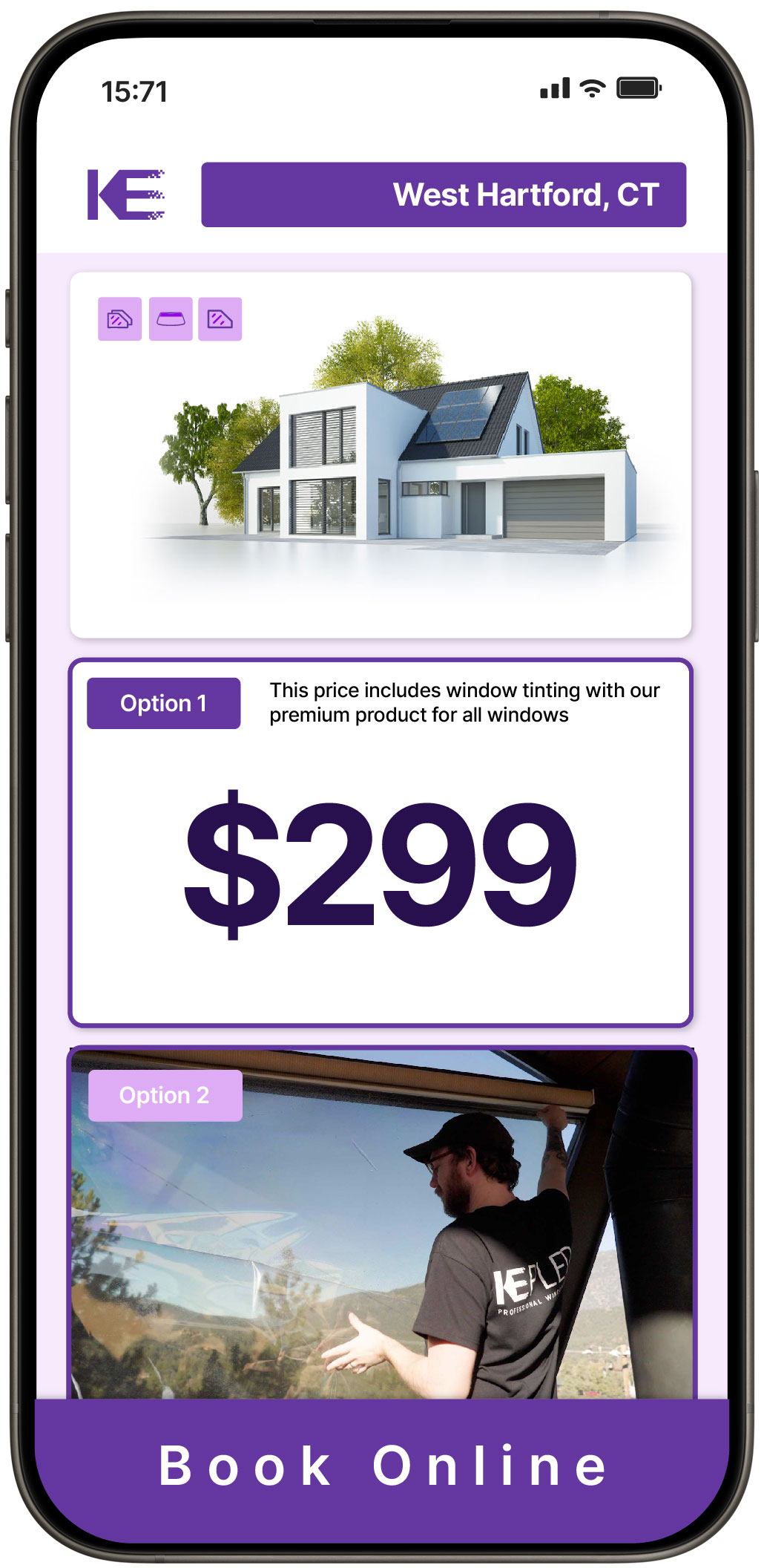 View Reasonable Home Window Tinting Costs in West Hartford, Connecticut