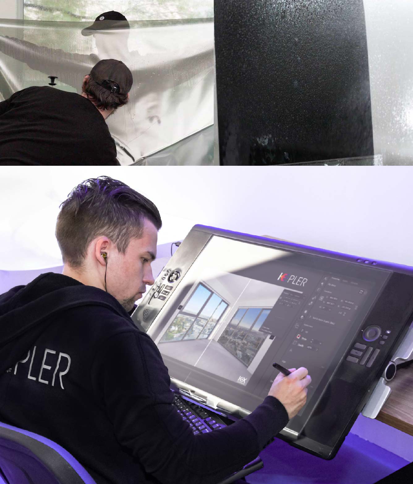 Kepler Specialist Performing Commercial Window Tinting in Quincy Quincy