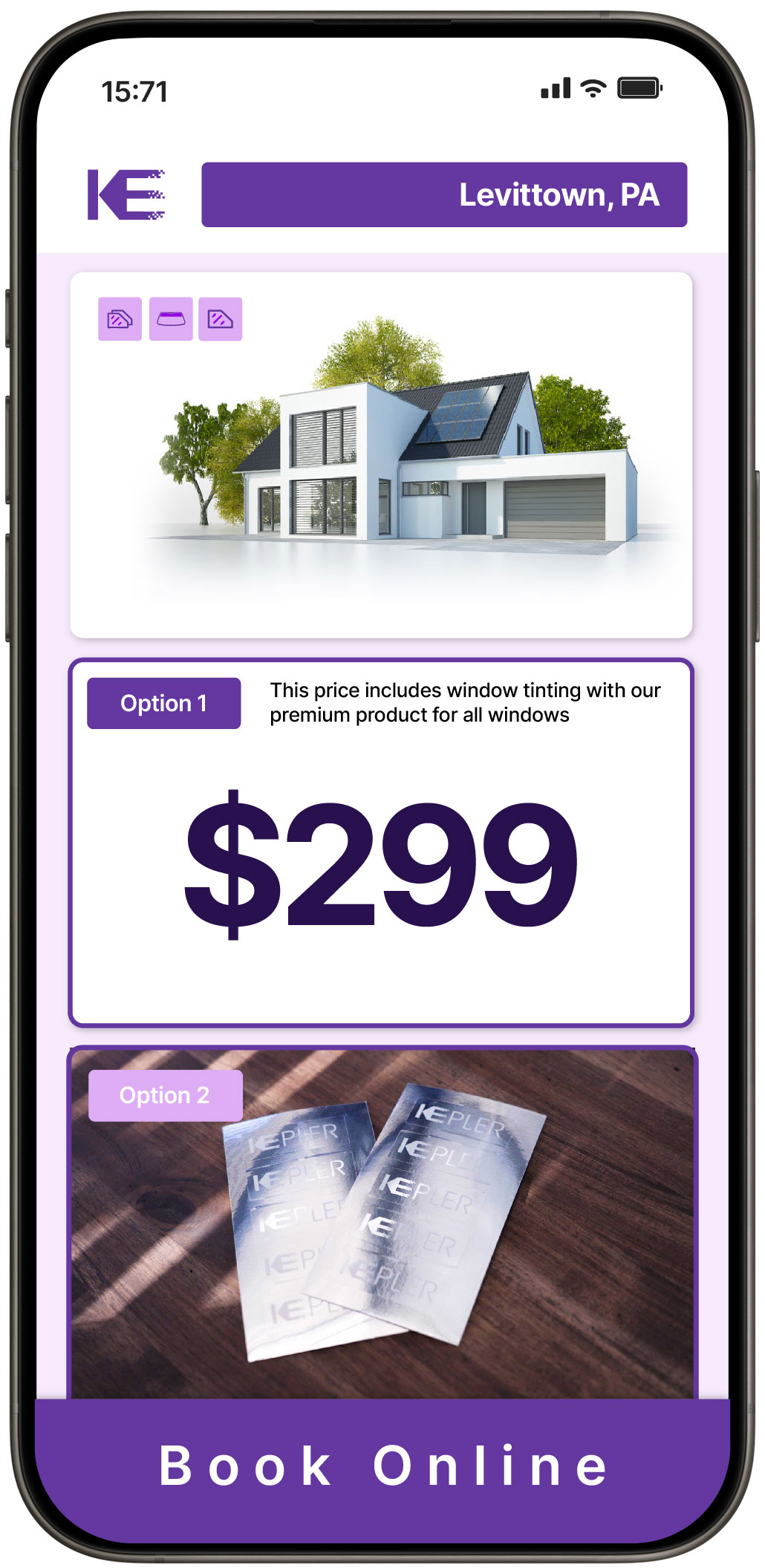 View Competitive Home Window Tinting Rates in Levittown, Pennsylvania