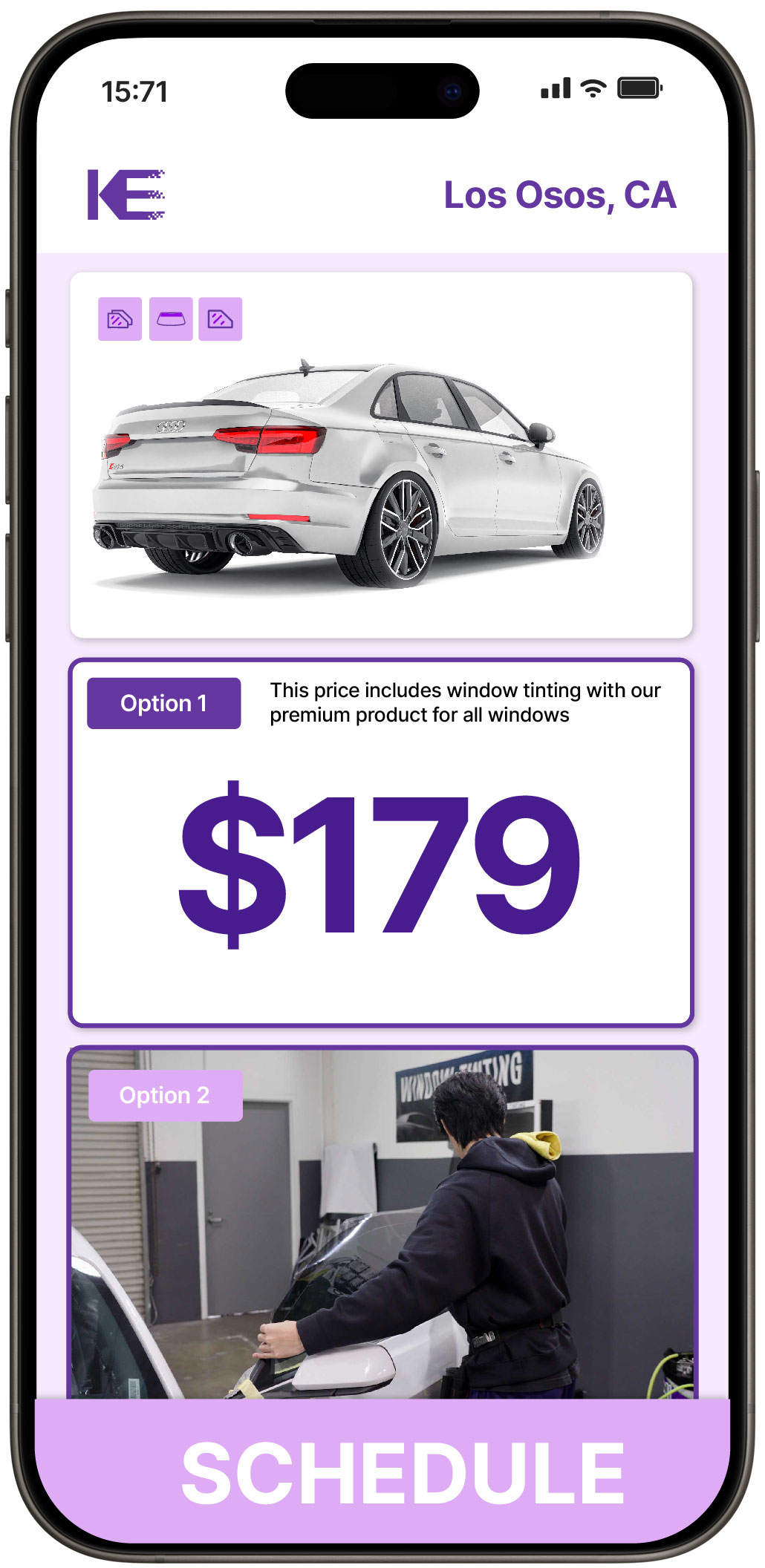 View Affordable Car Window Tinting Costs in Los Osos, California