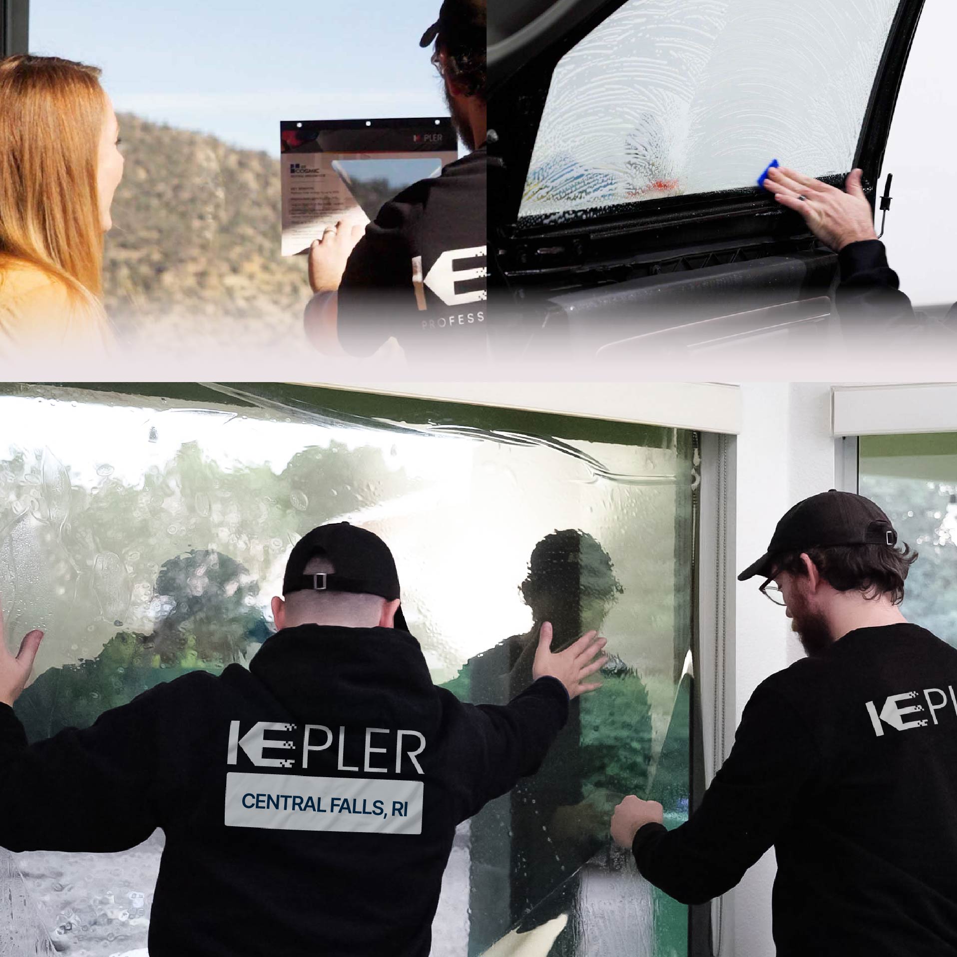Kepler Specialist Performing Commercial Window Tinting in Central Falls Central Falls