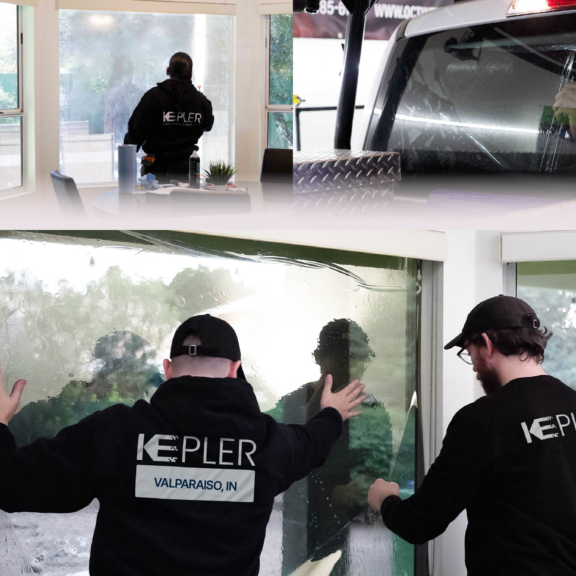 Kepler Specialist Performing Commercial Window Tinting in Valparaiso Valparaiso