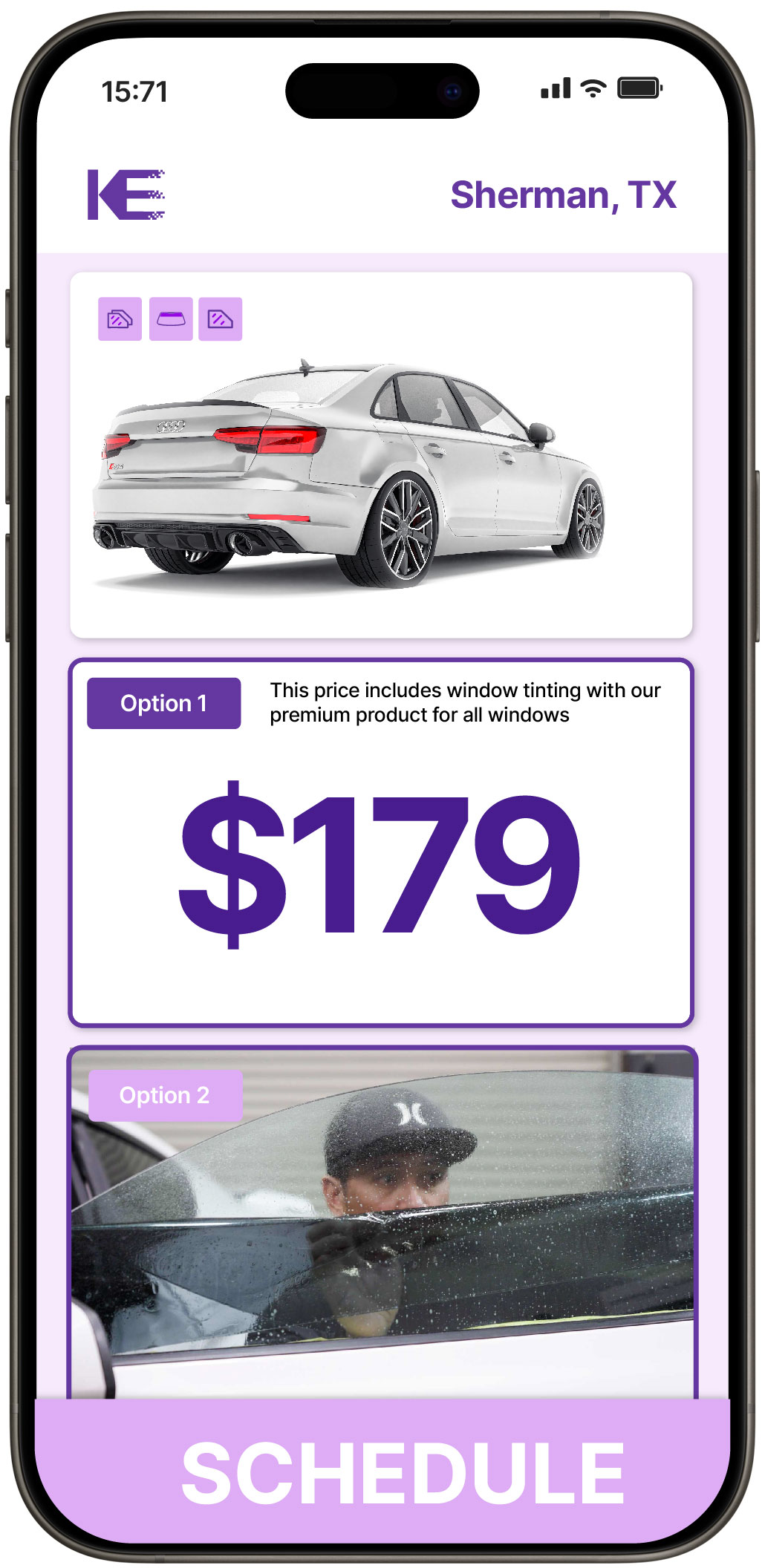 View Competitive Car Window Tinting Costs in Sherman, Texas
