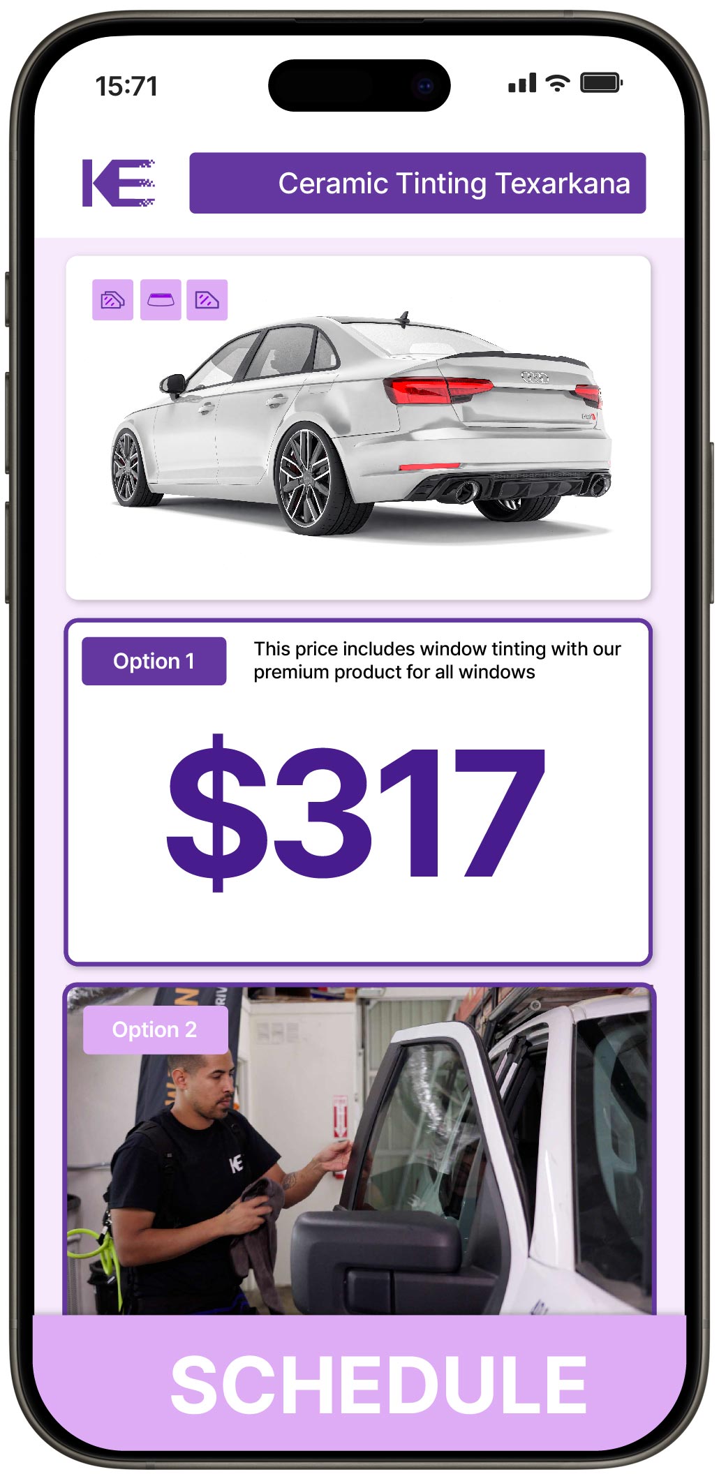 View Affordable Ceramic Window Tinting Costs in Texarkana, Texas