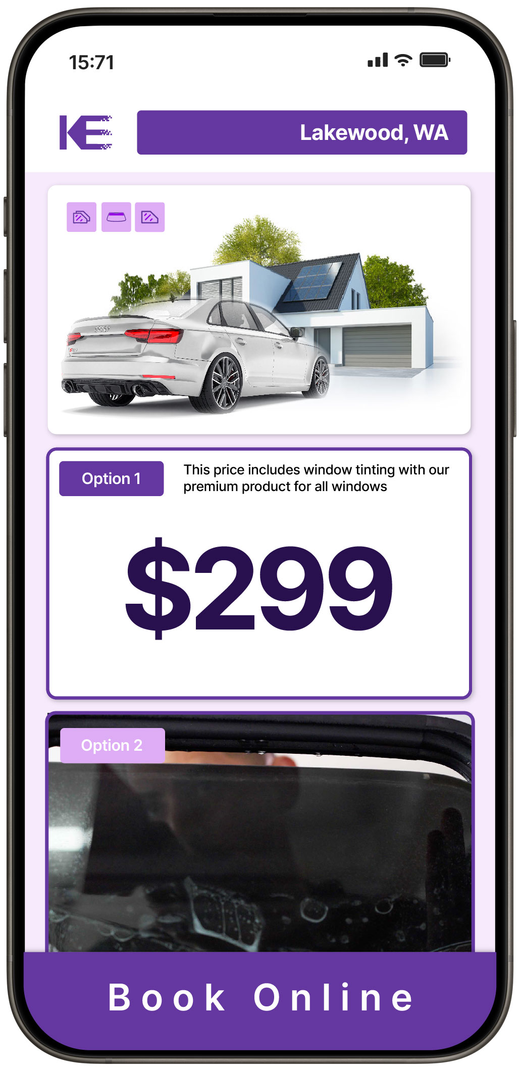 View Competitive Window Tinting Prices in Lakewood, Washington