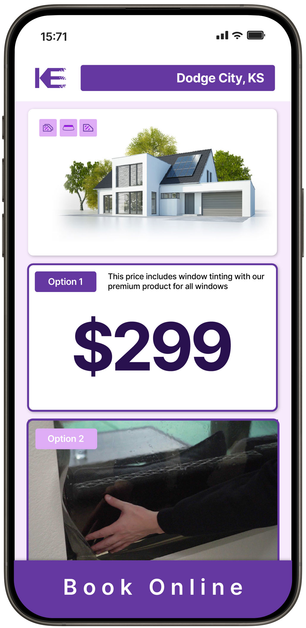 View Affordable Home Window Tinting Costs in Dodge City, Kansas