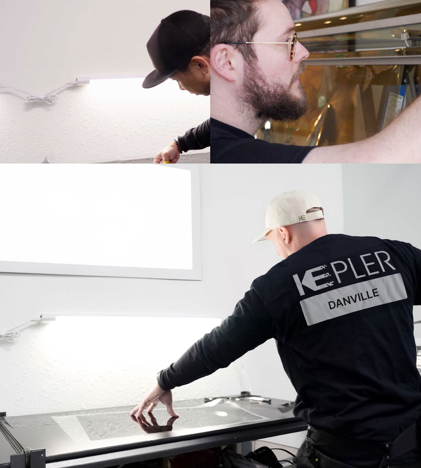 Window Tinting Specialist Cutting Film in Danville, Virginia