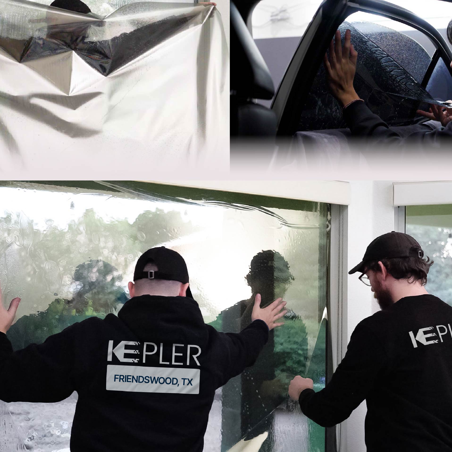 Kepler Specialist Performing Commercial Window Tinting in Friendswood Friendswood