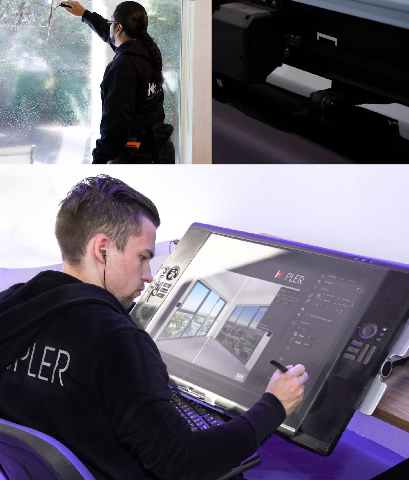 Kepler Specialist Performing Commercial Window Tinting in Mitchell Mitchell