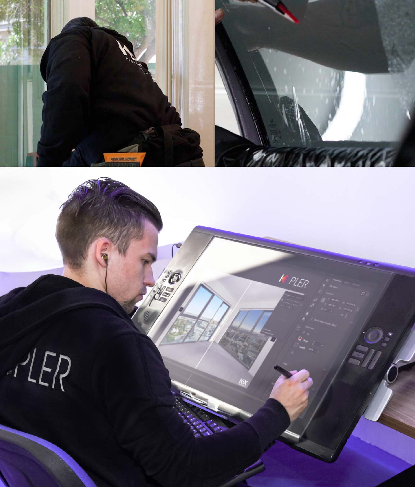 Kepler Specialist Performing Commercial Window Tinting in Hawthorne Hawthorne