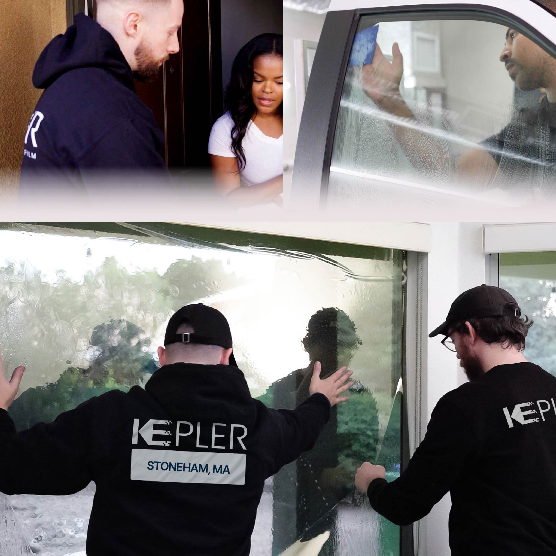 Kepler Specialist Performing Commercial Window Tinting in Stoneham Stoneham