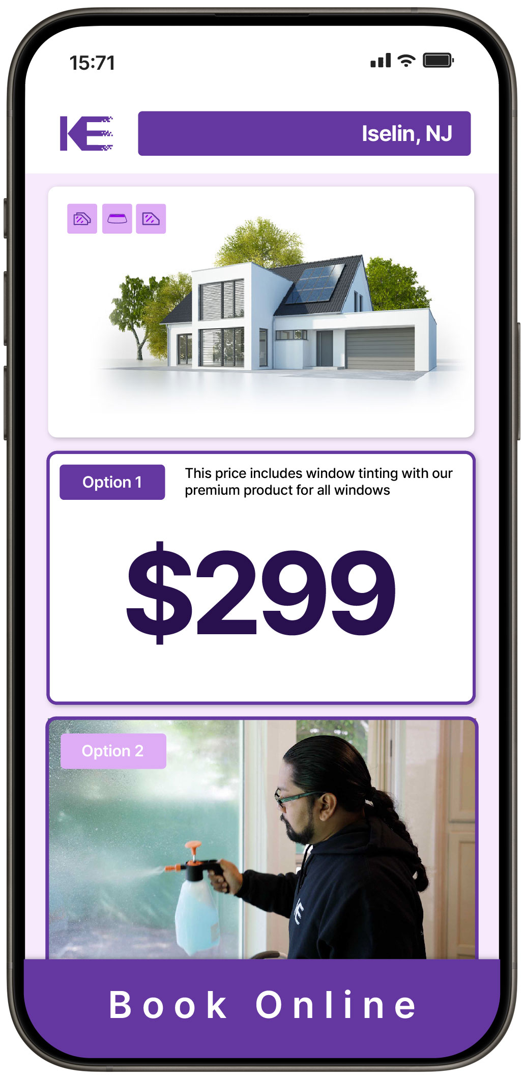 View Competitive Home Window Tinting Prices in Iselin, New Jersey