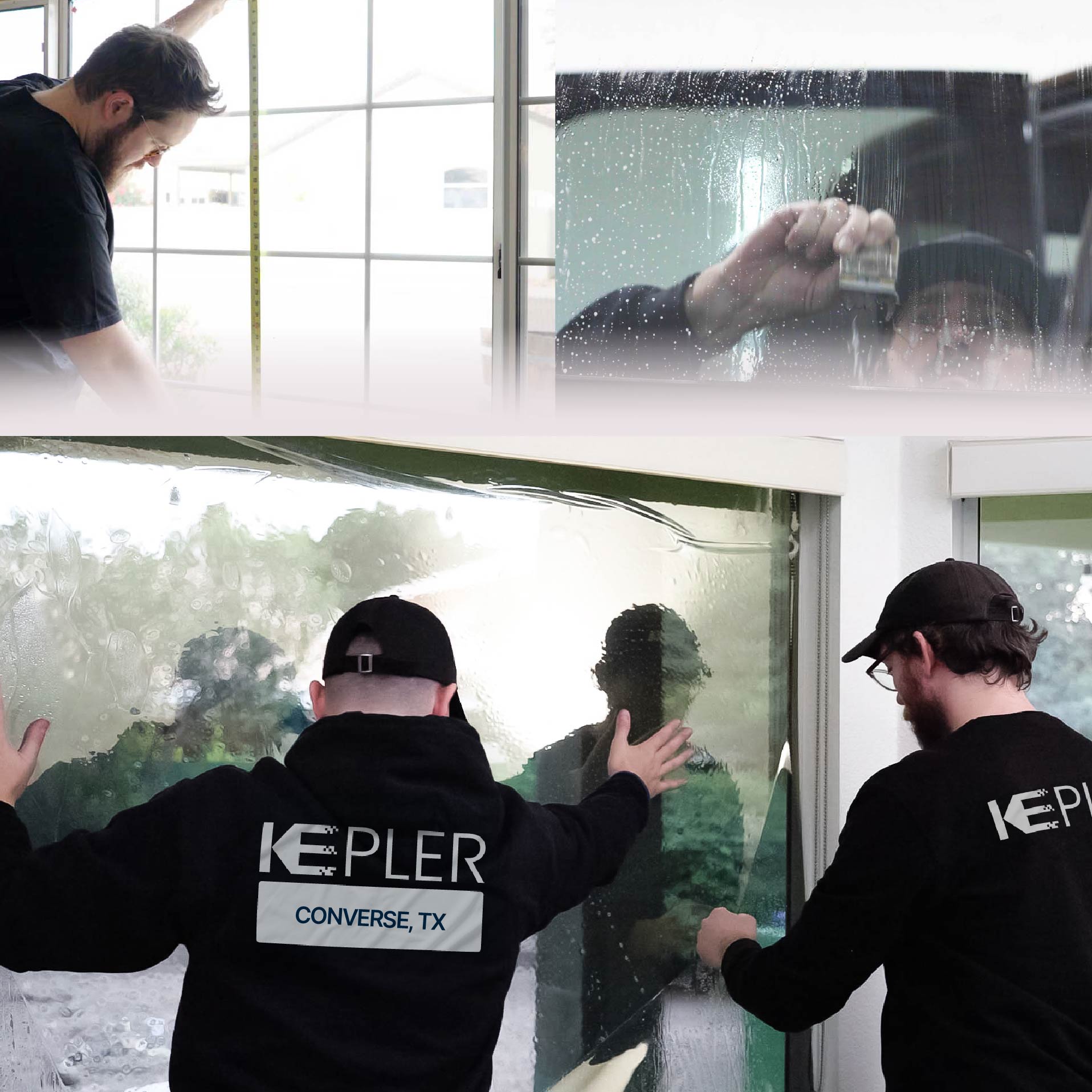 Kepler Specialist Performing Commercial Window Tinting in Converse Converse