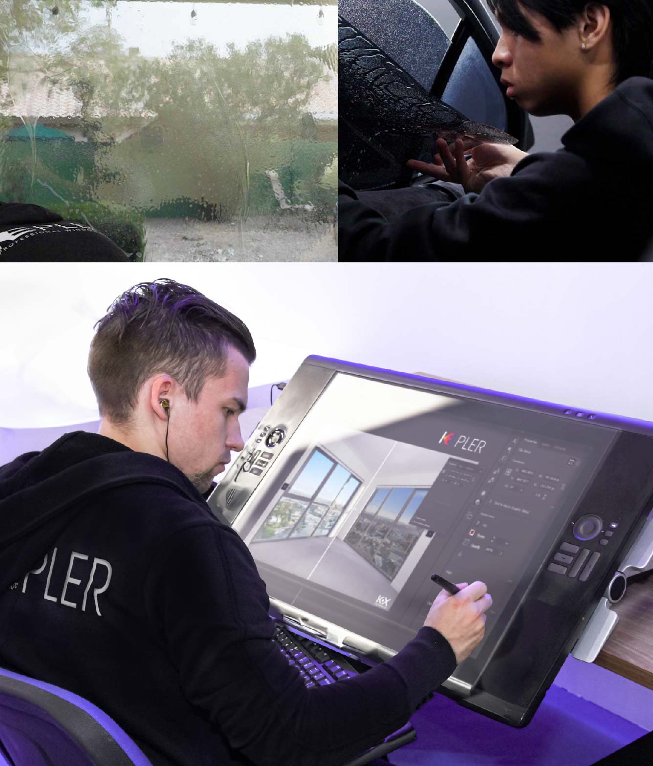 Kepler Specialist Performing Commercial Window Tinting in Greenfield Greenfield