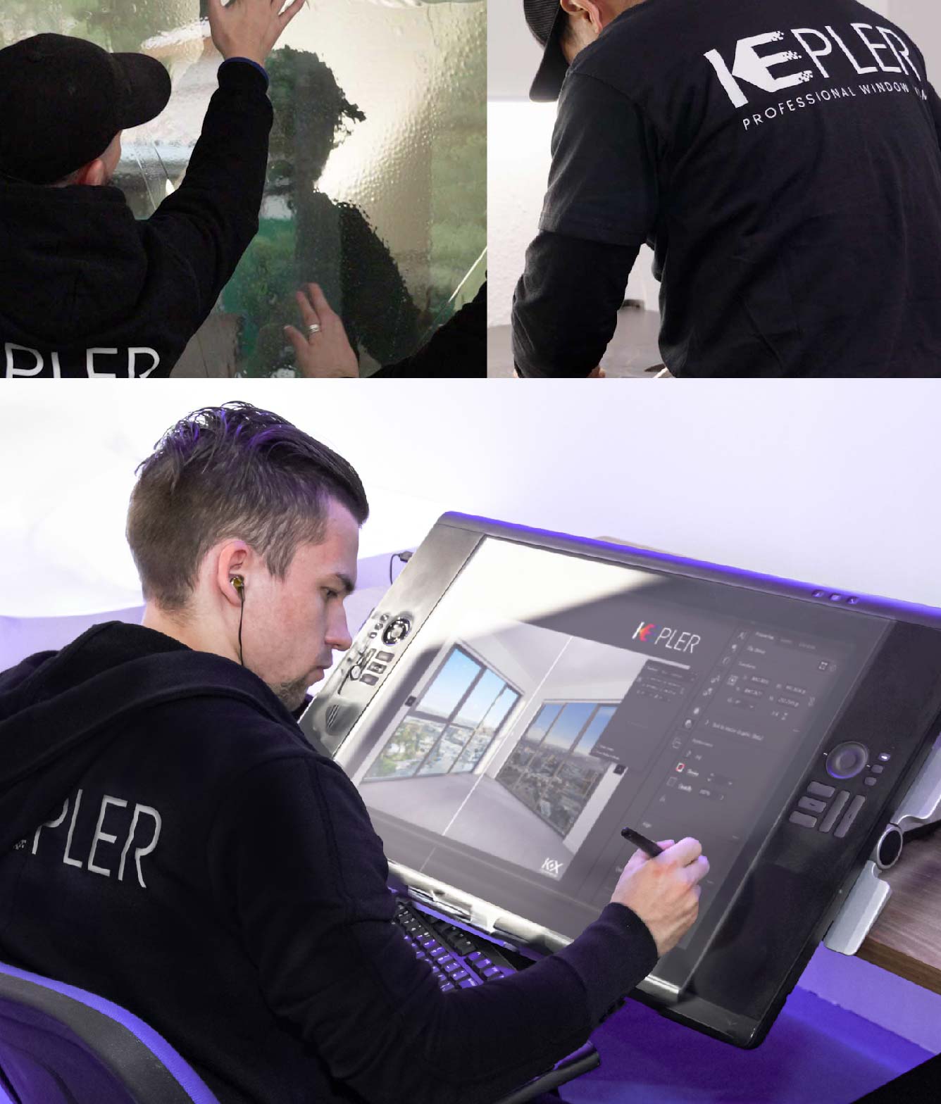 Kepler Specialist Performing Commercial Window Tinting in Sidney Sidney