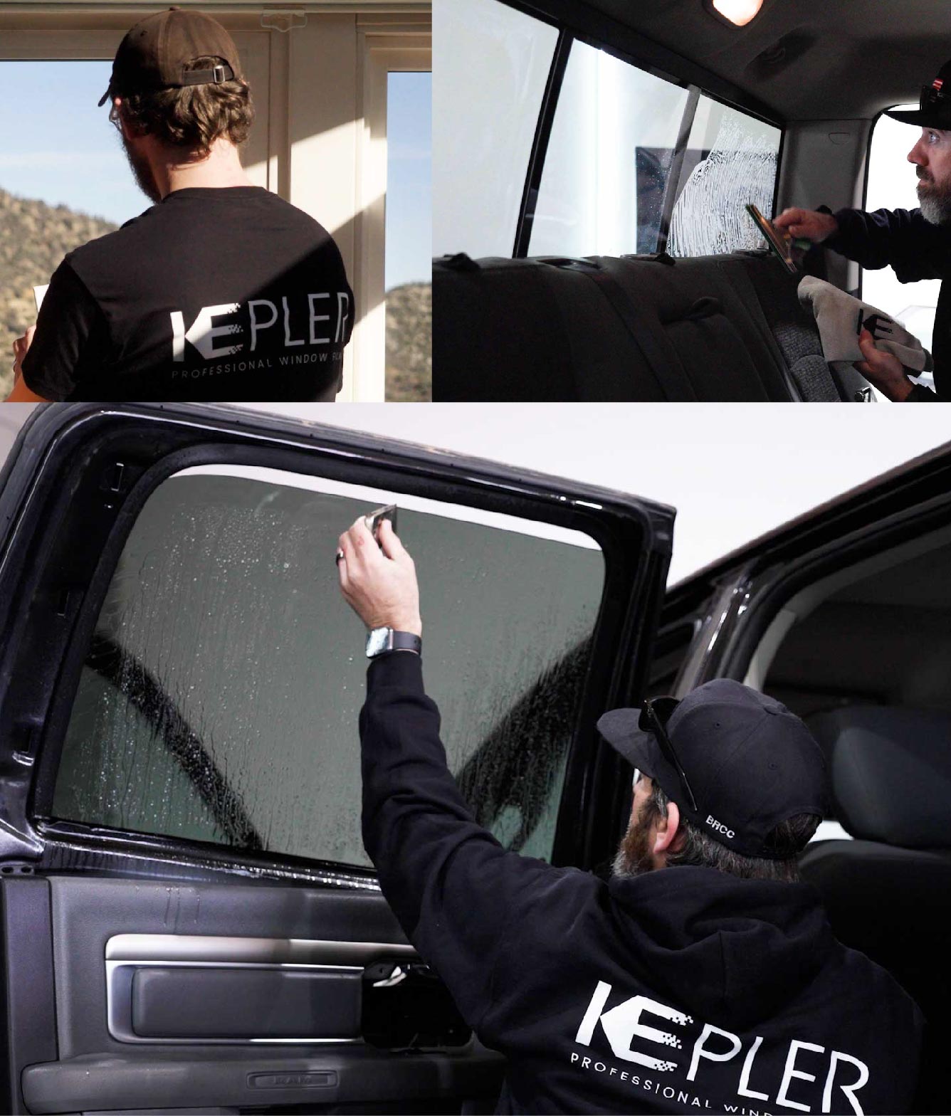 Kepler Window Tinting Specialists at Work in Sun Prairie, Wisconsin