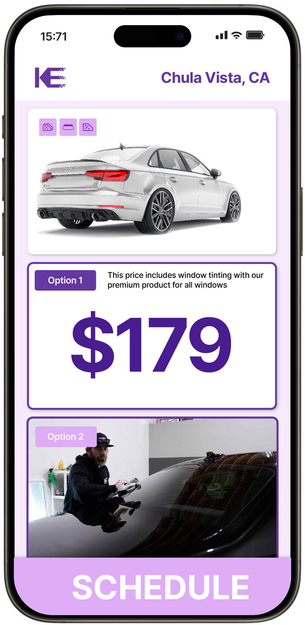 View Affordable Car Window Tinting Prices in Chula Vista, California