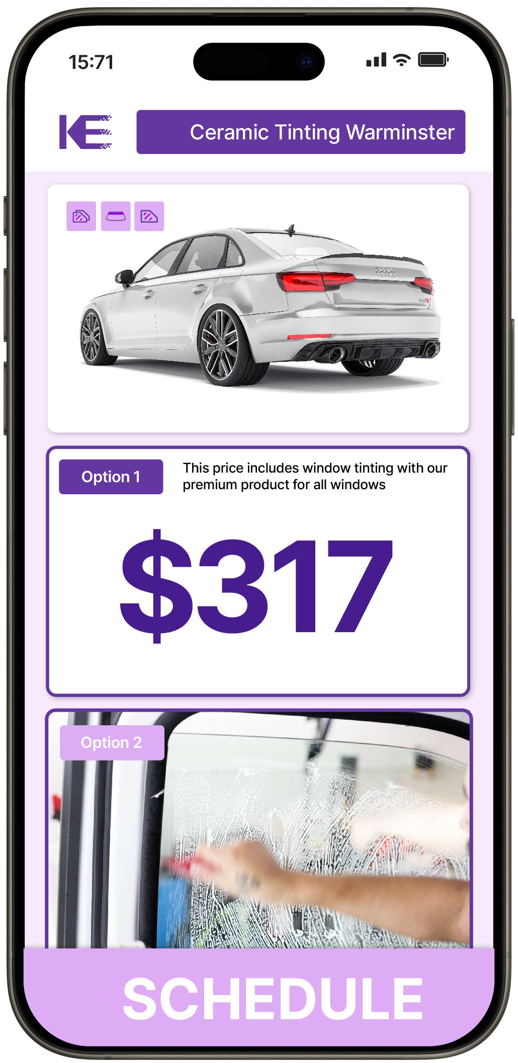 View Competitive Ceramic Window Tinting Prices in Warminster, Pennsylvania