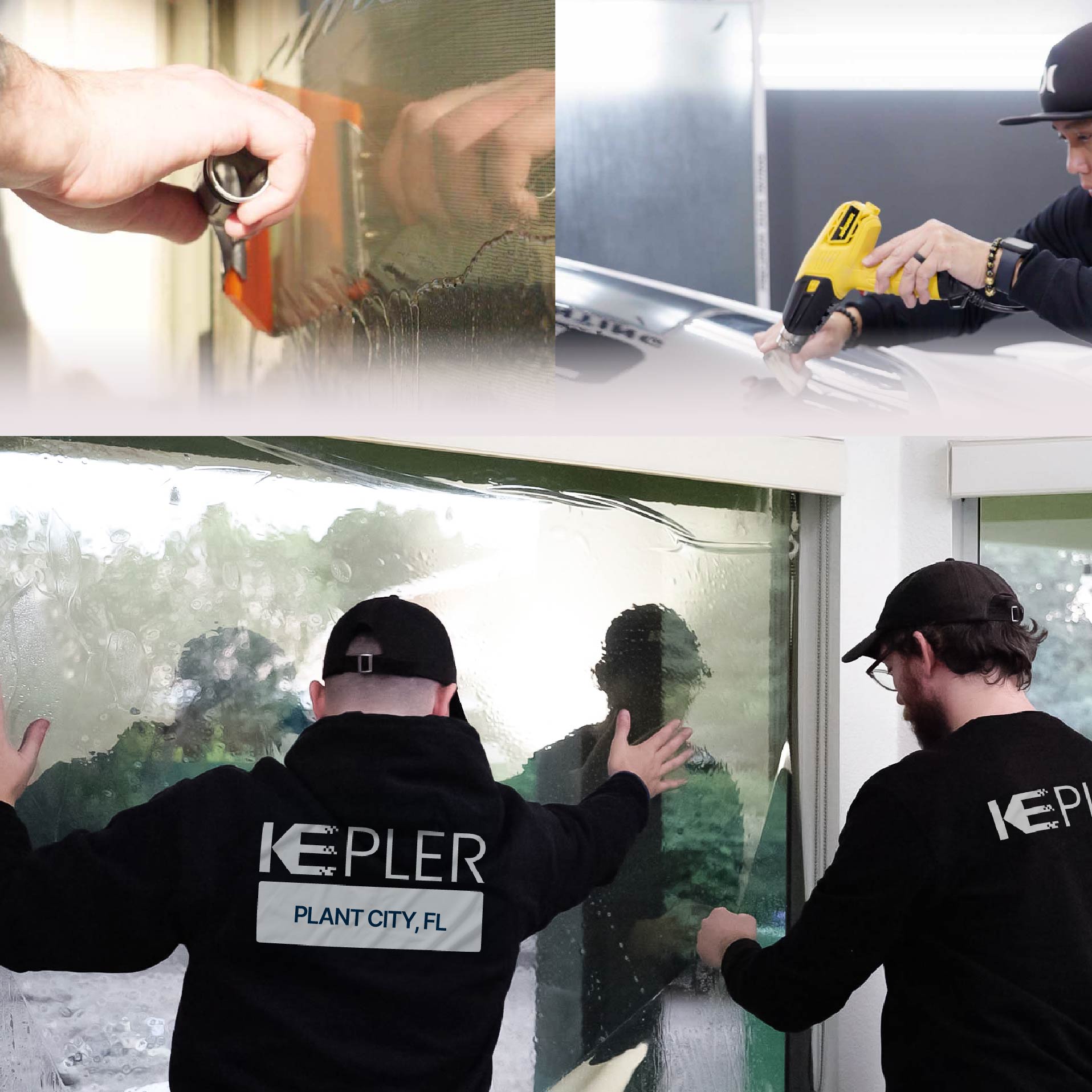 Kepler Specialist Performing Commercial Window Tinting in Plant City Plant City