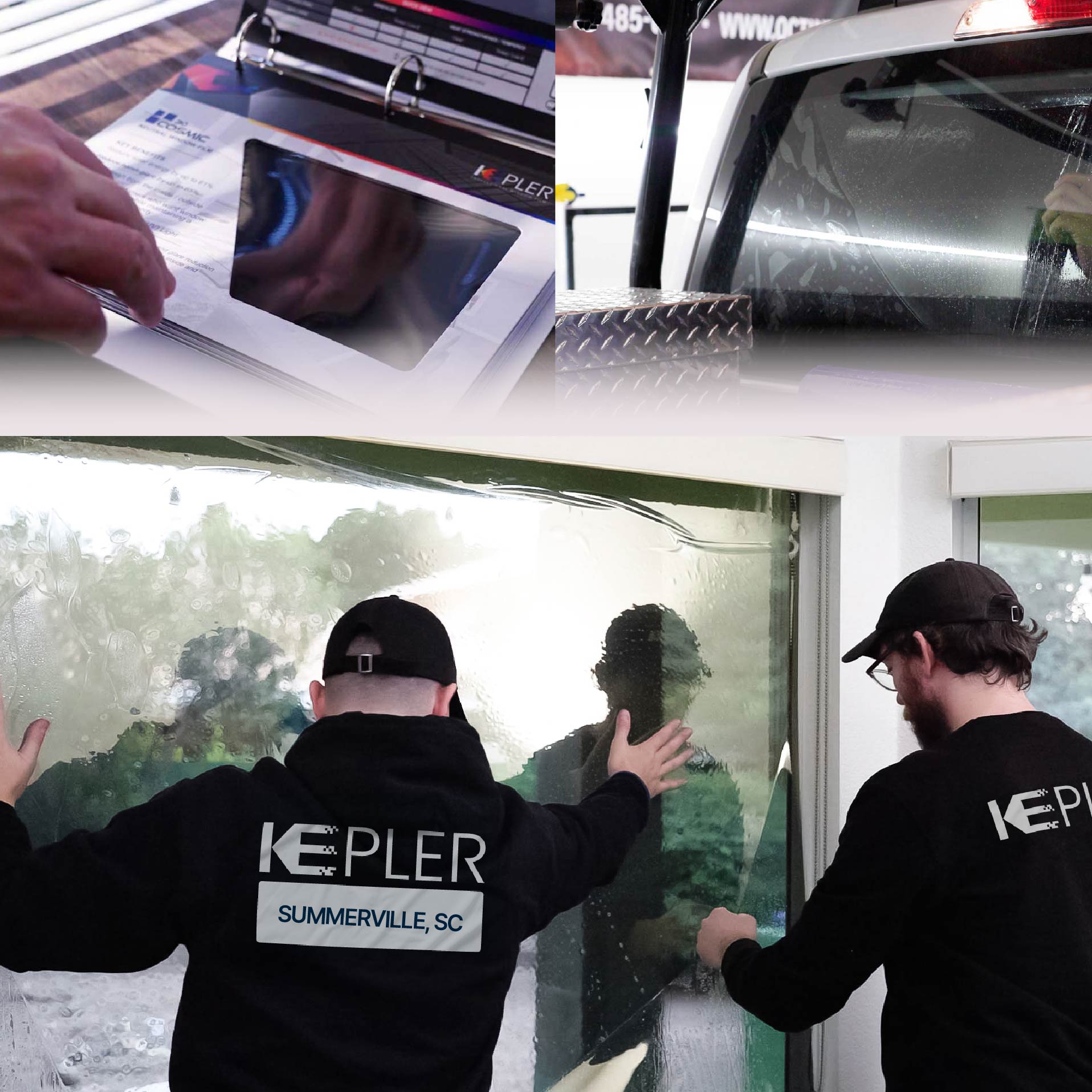 Kepler Specialist Performing Commercial Window Tinting in Summerville Summerville