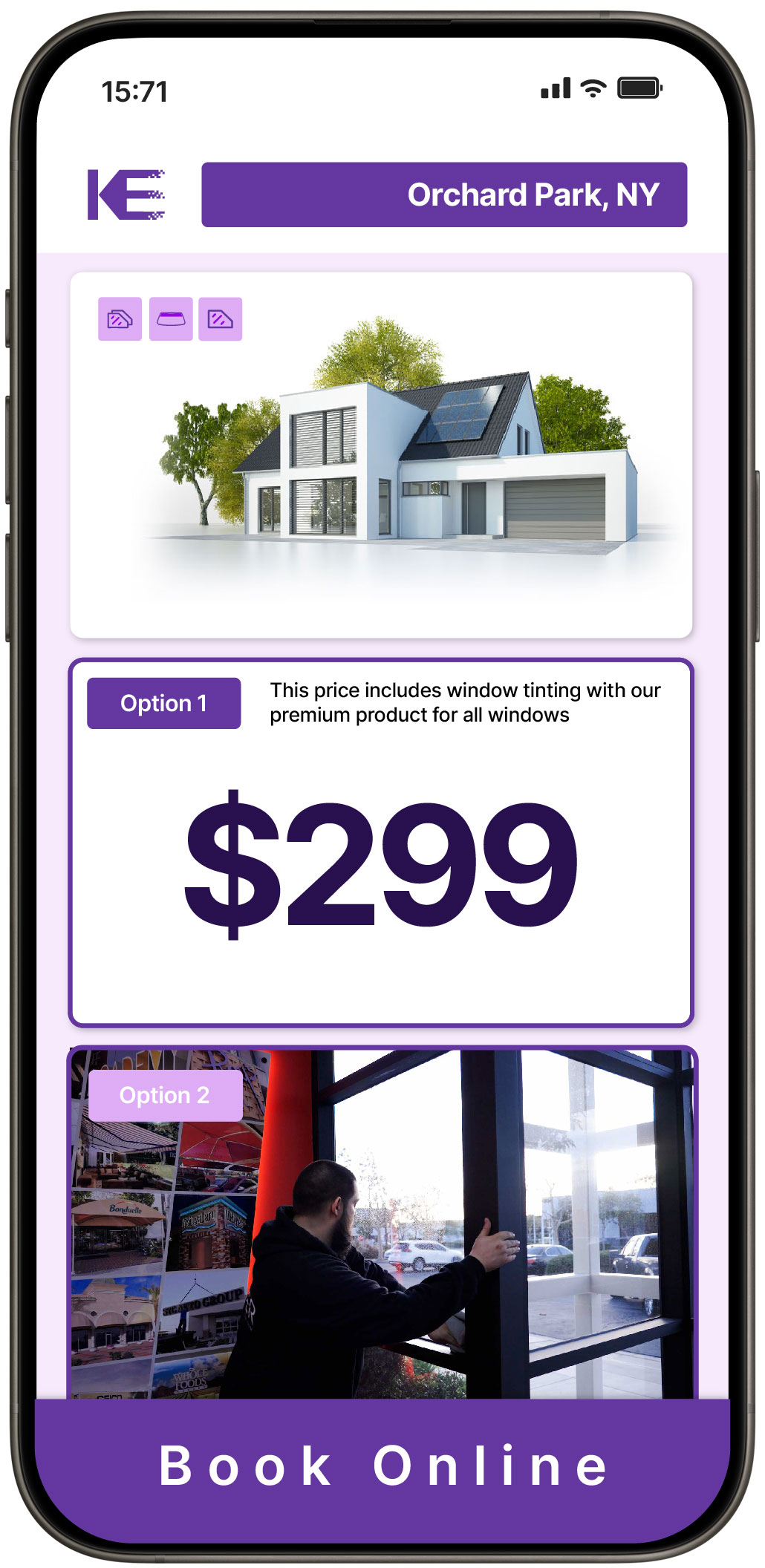 View Affordable Home Window Tinting Rates in Orchard Park, New York