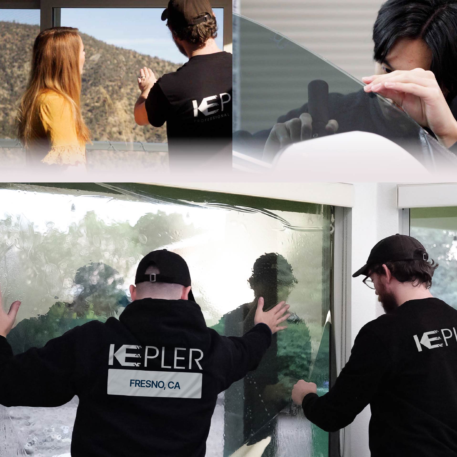 Kepler Specialist Performing Commercial Window Tinting in Fresno Fresno