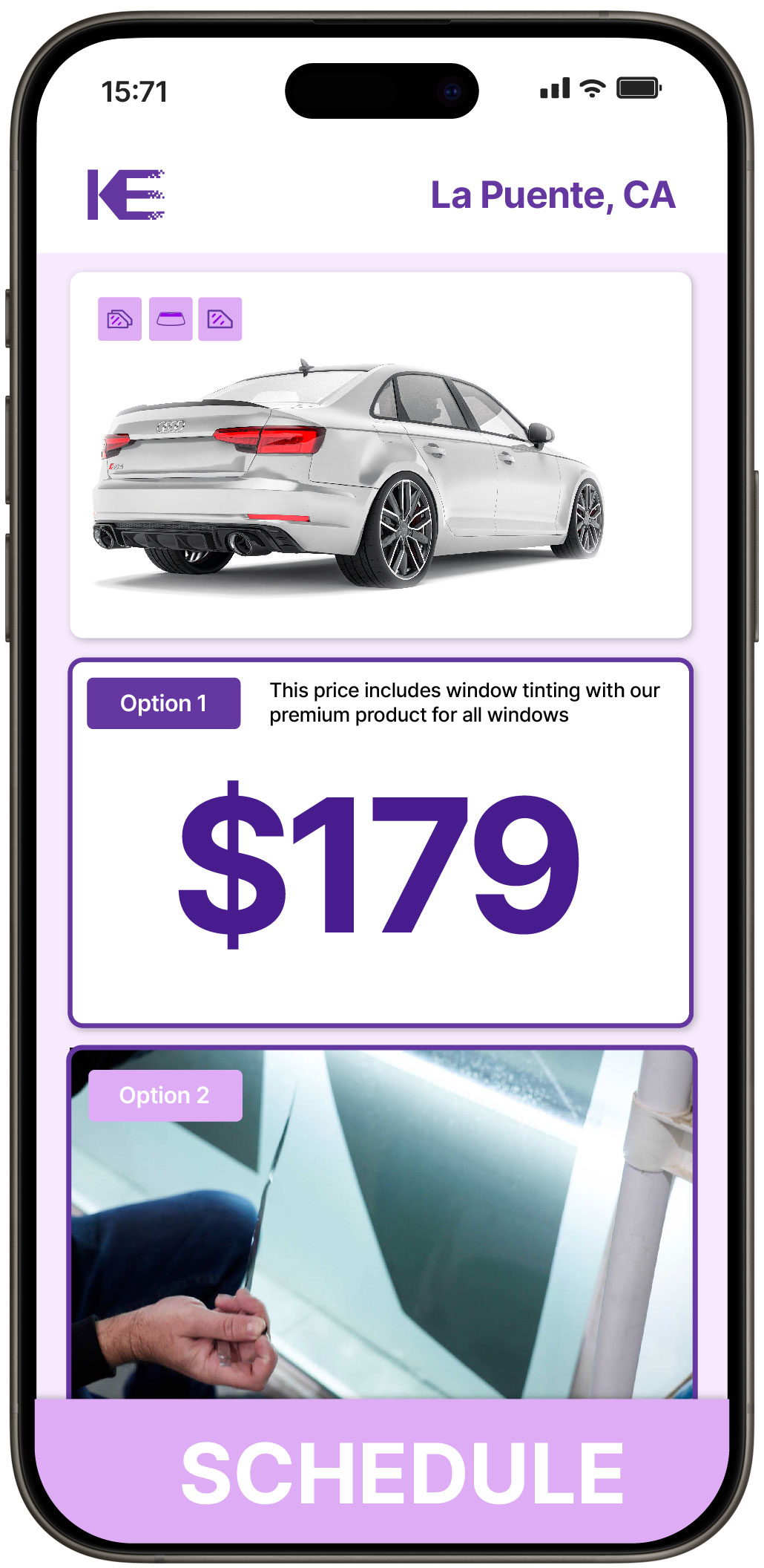 View Reasonable Car Window Tinting Prices in La Puente, California